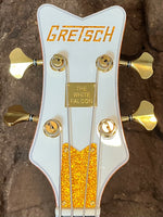 
              Gretsch G6136LSB White Falcon Bass
            