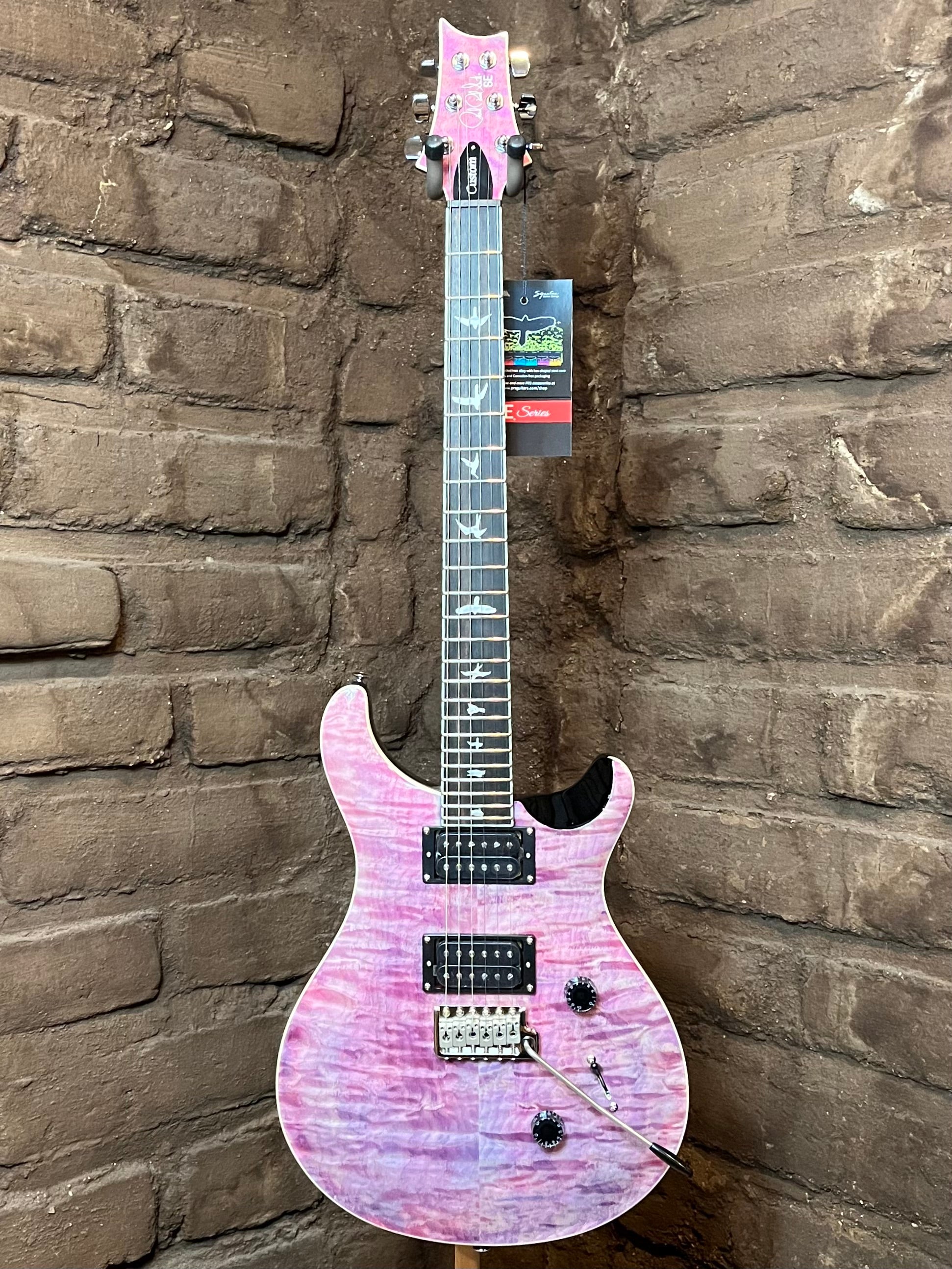 PRS SE Custom 24 Quilt Violet (New)| Black Mountain Guitar Co