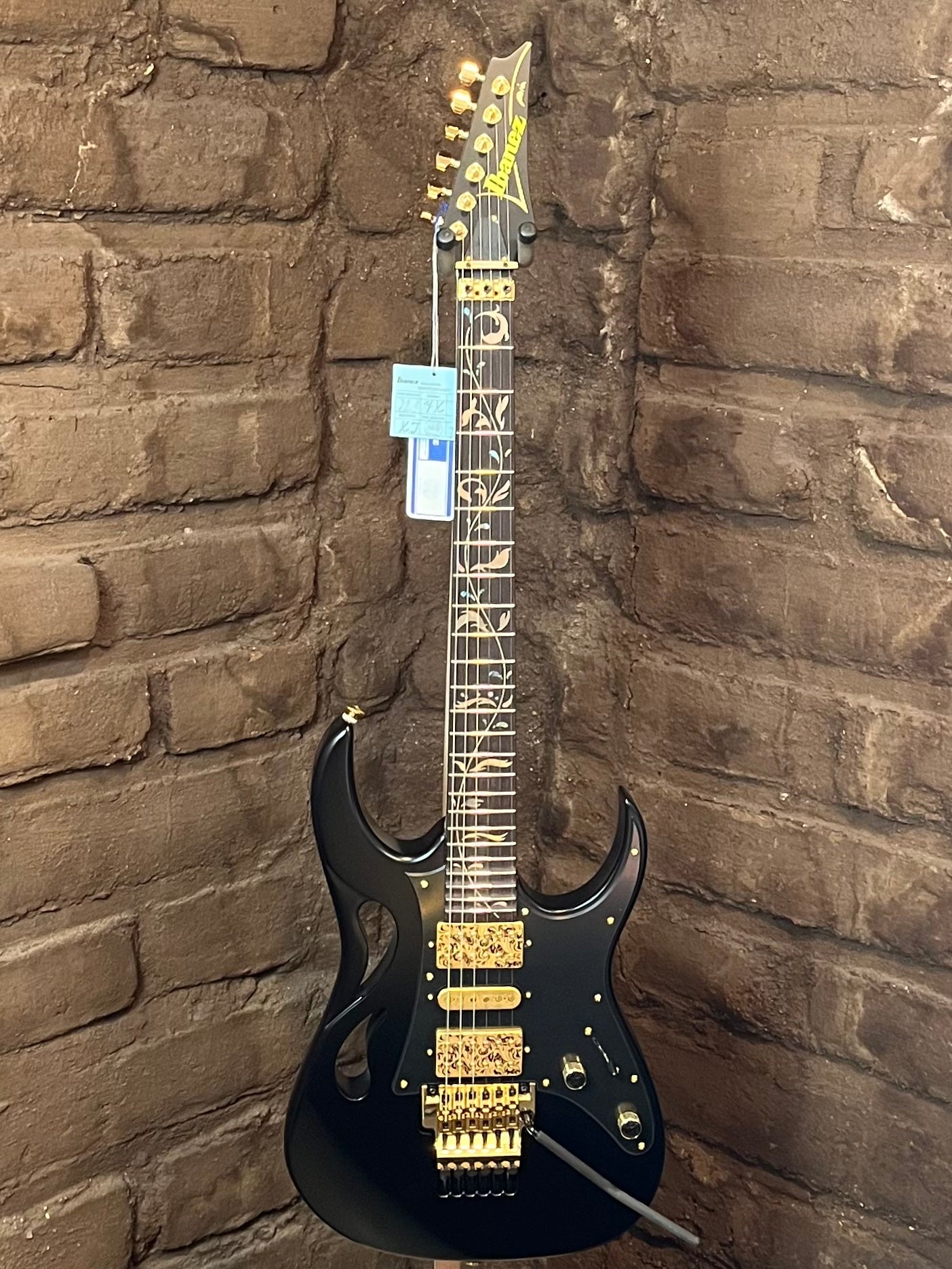 Ibanez Steve Vai Signature PIA3761 - Onyx Black (New)| Black