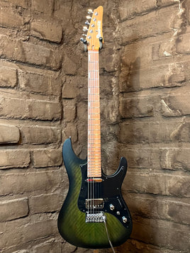 Ibanez EH10 Eric Hansel Signature Electric Guitar - Transparent Green Matte (Used)