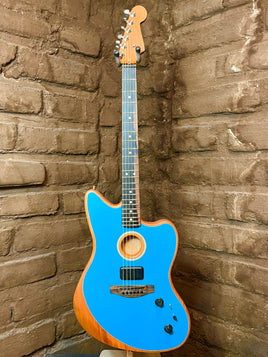 Fender Acoustasonic Jazzmaster Ocean Turquoise Blue (Used)