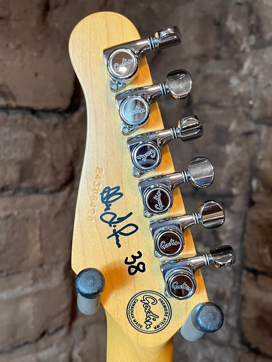 Godin LERXST Limelight Cream w/Vega Trem - #38/50 Signed by Alex