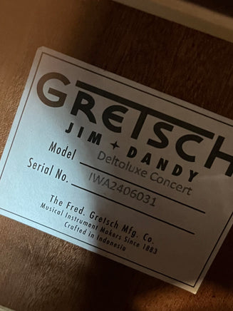 Gretsch Jim Dandy Deltoluxe Concert (New)
