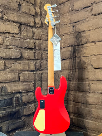 Charvel Pro-Mod San Dimas Bass PJ IV MAH - Satin Ferrari Red