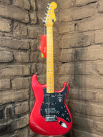 
              Fender American Ultra II Stratocaster HSS, Maple Fingerboard - Sinister Red (New)
            