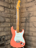 
              Fender Custom Shop 50's Stratocaster Closet Classic -Roasted Maple Neck - Tahitian Coral (New)
            