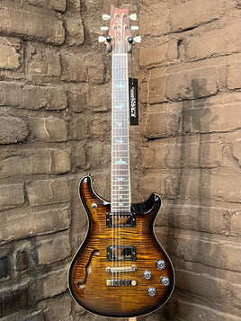 PRS McCarty 594 Semi-Hollow Black Gold Smoke Burst Artist Top (New)