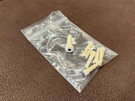 Martin Bridge & Pin Set w/ Black Inlay bulk pkg