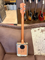 
              Ted Morse Curly Head Deluxe 3-String Cigar Box Guitar (New)
            