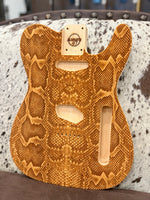 
              All-Parts 40th Anniversary Medusa Replacement Body For Tele - Snakeskin (New)
            