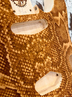 
              All-Parts 40th Anniversary Medusa Replacement Body For Tele - Snakeskin (New)
            