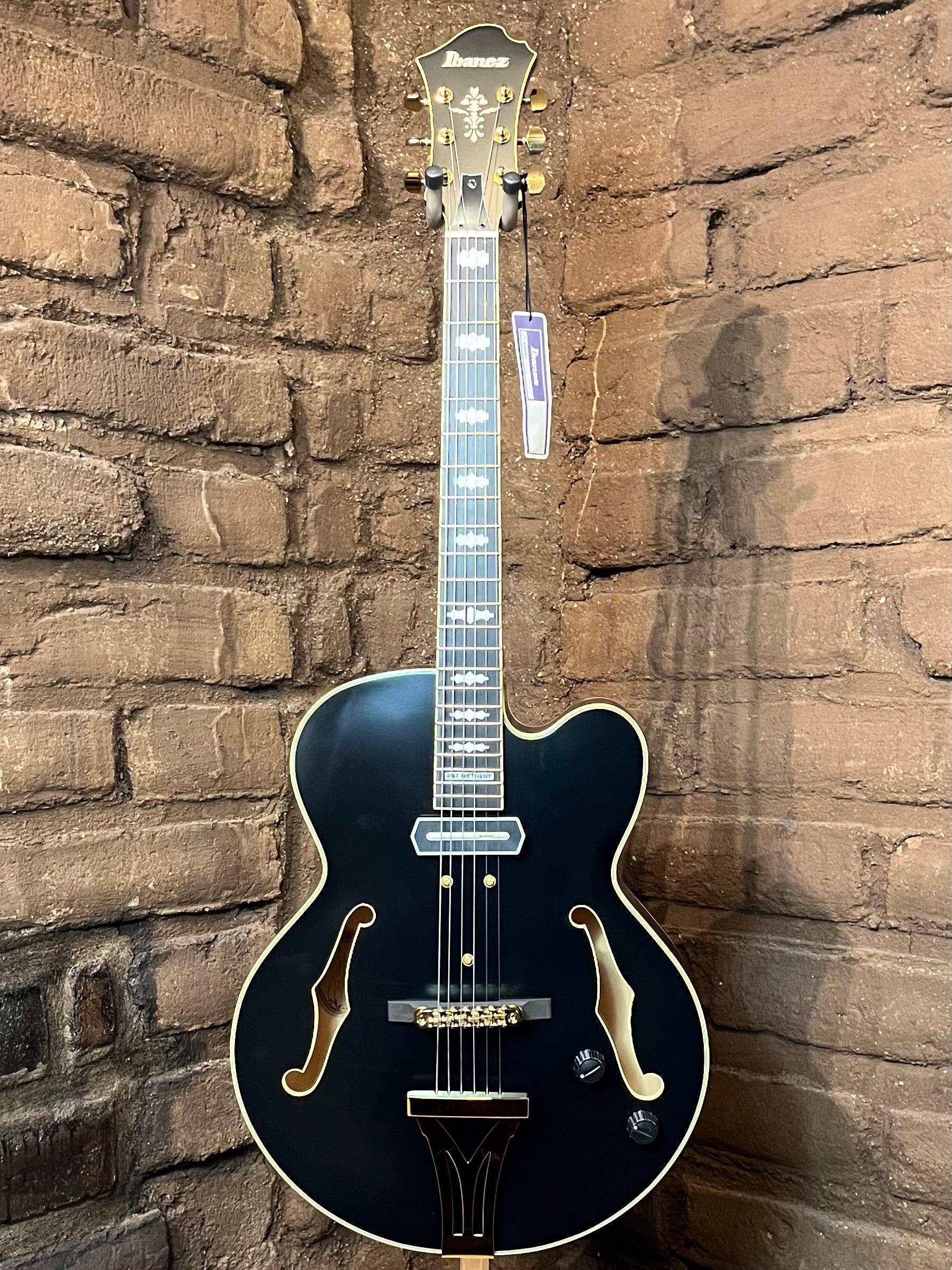 Ibanez Pat Metheny PMC3 Black Low Gloss New Black Mountain Guitar Co
