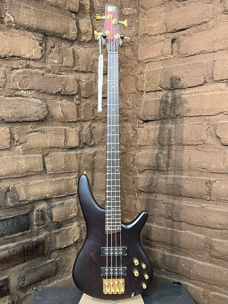 Ibanez SR Standard SR300E Bass Guitar - Wine Red Frozen Matte (New