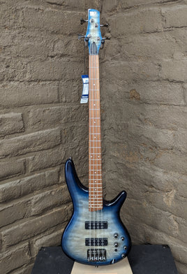 Ibanez SR Standard SR400EQM Bass Guitar - Stained Cosmic Blue Starburst (New)