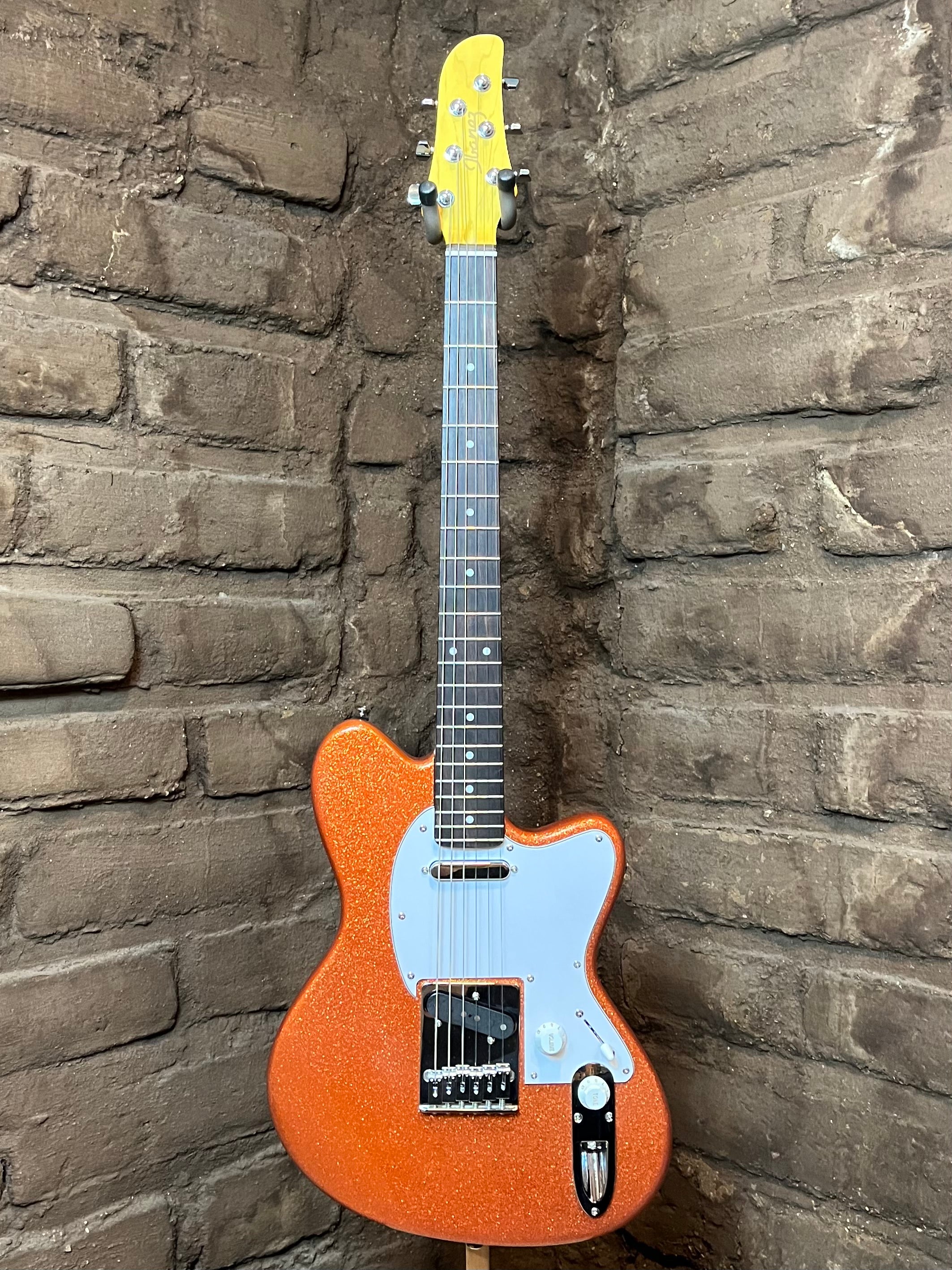 Ibanez Yvette Young YY20 Orange Cream Sparkle (New)| Black