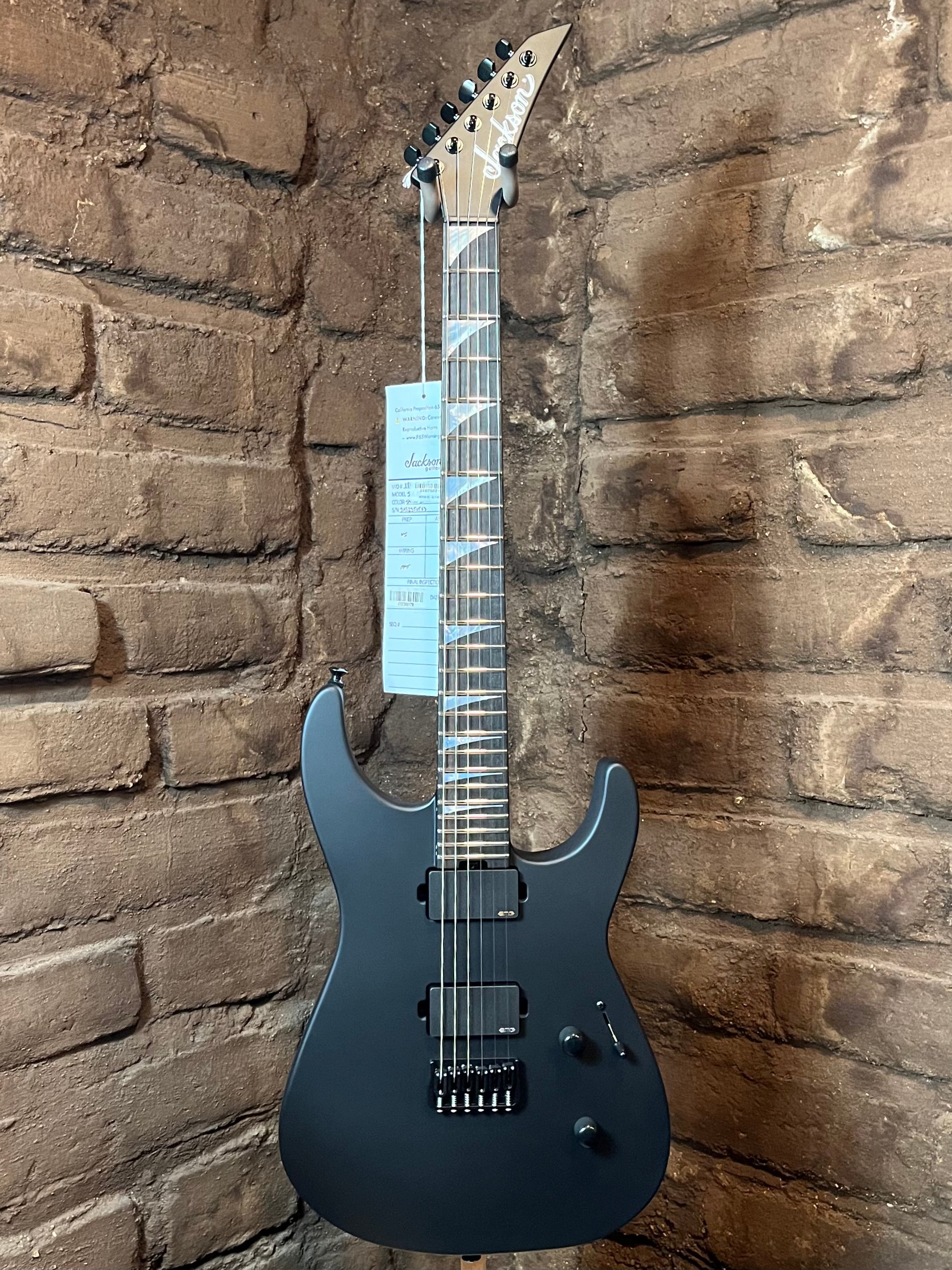 Jackson American Series Soloist SL2MG HT - Satin Black