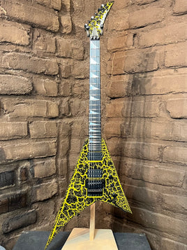 Jackson Custom Shop Randy Rhoads RR24 Black Yellow Crackle (New)