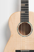 
              Kala All Solid Flame Maple Waterfall Baritone Ukulele
            