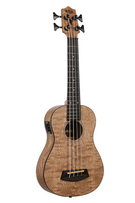 Kala Quilted Ash Acoustic-Electric Fretted U•BASS