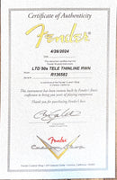 
              Fender Custom Shop Limited Edition '50s Telecaster Thinline Journeyman Relic; Three Tone Sunburst (New)
            