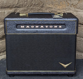 Magnatone Baby M-80 12-watt 1 x 10-inch Tube Combo Amplifier - Purple Python Tolex (New)