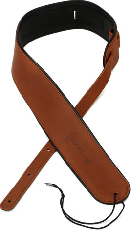 Martin Premium Rolled Leather Guitar Strap - Brown