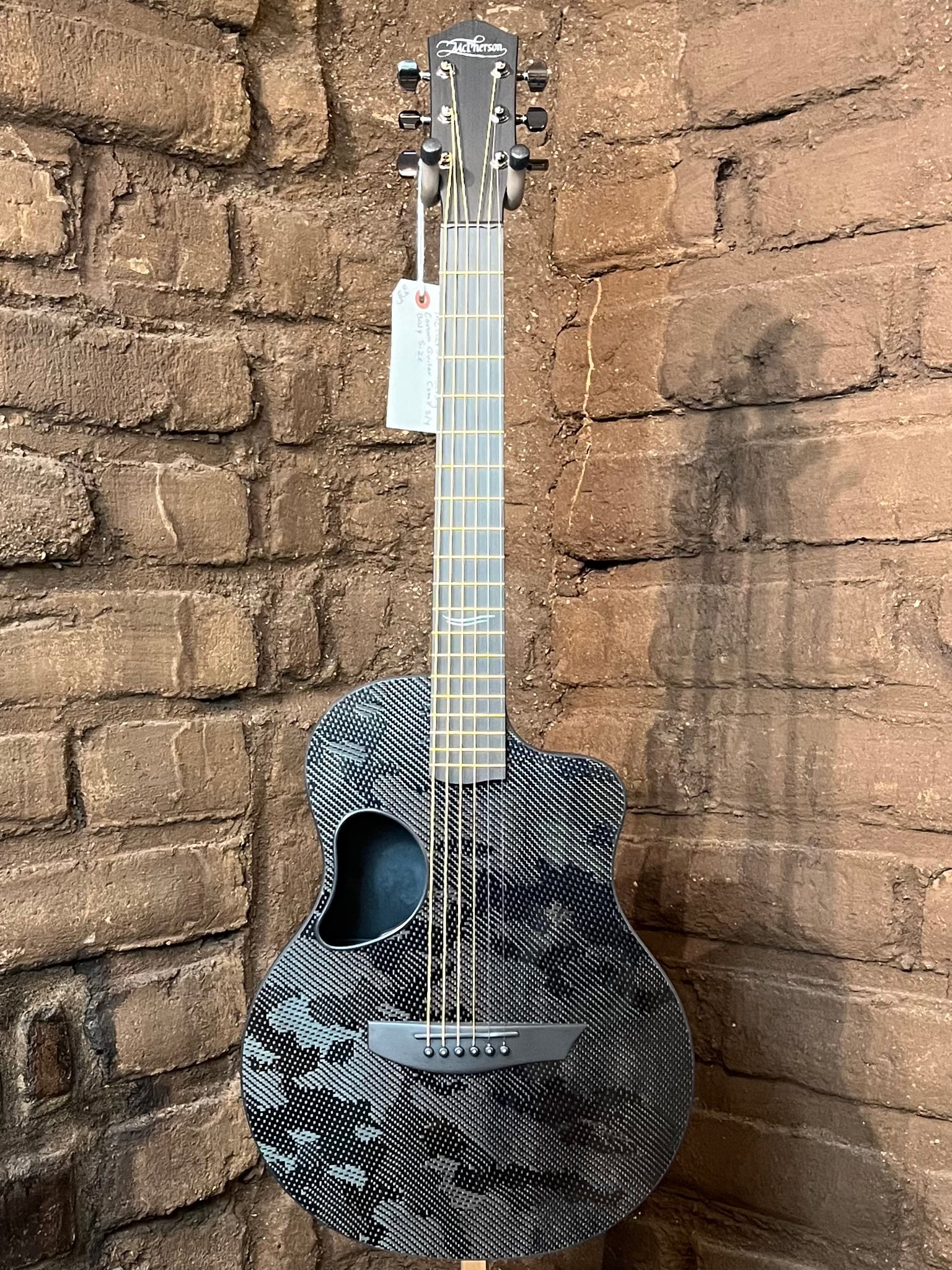 McPherson Touring Carbon Guitar Camo 3 4 Body Size New Black Mountain Guitar Co