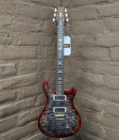 
              PRS 40th Anniversary Custom 24-08 Semi-Hollow Electric Guitar - Charcoal Cherry Burst (New)
            