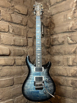 PRS Custom 24 Floyd 10 Top Faded Whale Blues Smokewrap Burst New C Black Mountain Guitar Co