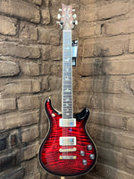 
              PRS McCarty 594 Custom Color Fire Red Black Burst 10 Top (New)
            