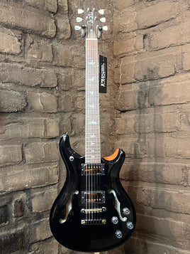 PRS McCarty 594 Hollow Body II Custom Color - Smoked Black Metallic - Wood Library (New)