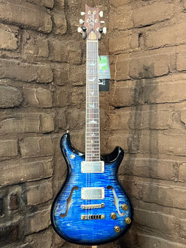 PRS McCarty 594 Hollow Body II Custom Color Faded Blue Jean Wraparound Smokeburst (New)