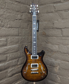 PRS McCarty 594 Hollowbody II 10-Top Electric Guitar - Black Gold Wraparound Burst (New)