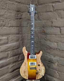 PRS Private Stock Custom 24 - Natural w/ Dark Cherry Glow (New)