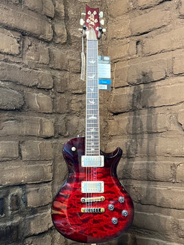 PRS S2 McCarty SC 594 Quilt Top Custom Color Fire Red (New)