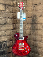 
              PRS S2 SC 594 Quilt Top Custom Color Fire Red
            