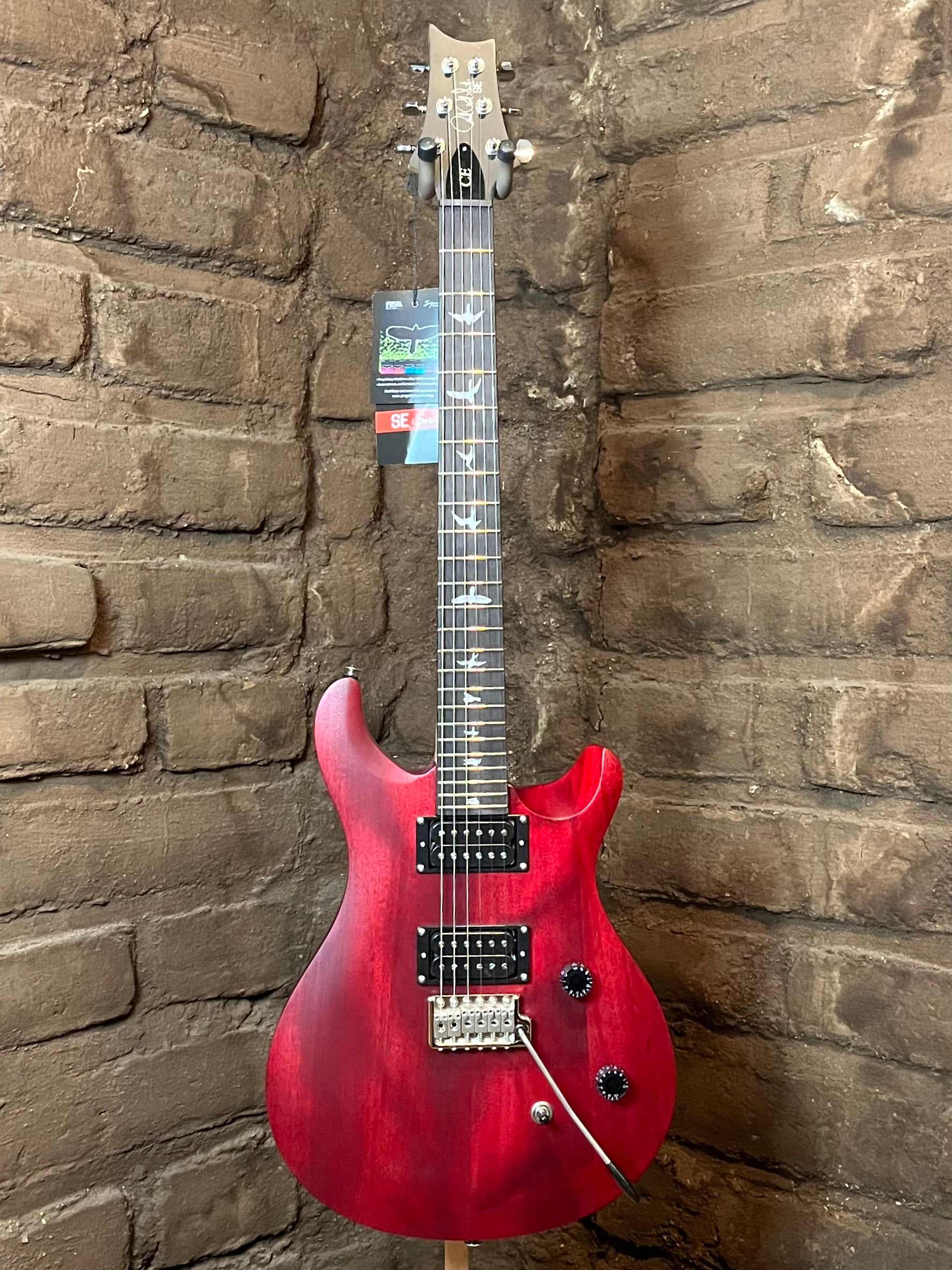 PRS SE CE 24 Standard Satin Vintage Cherry (New)| Black Mountain