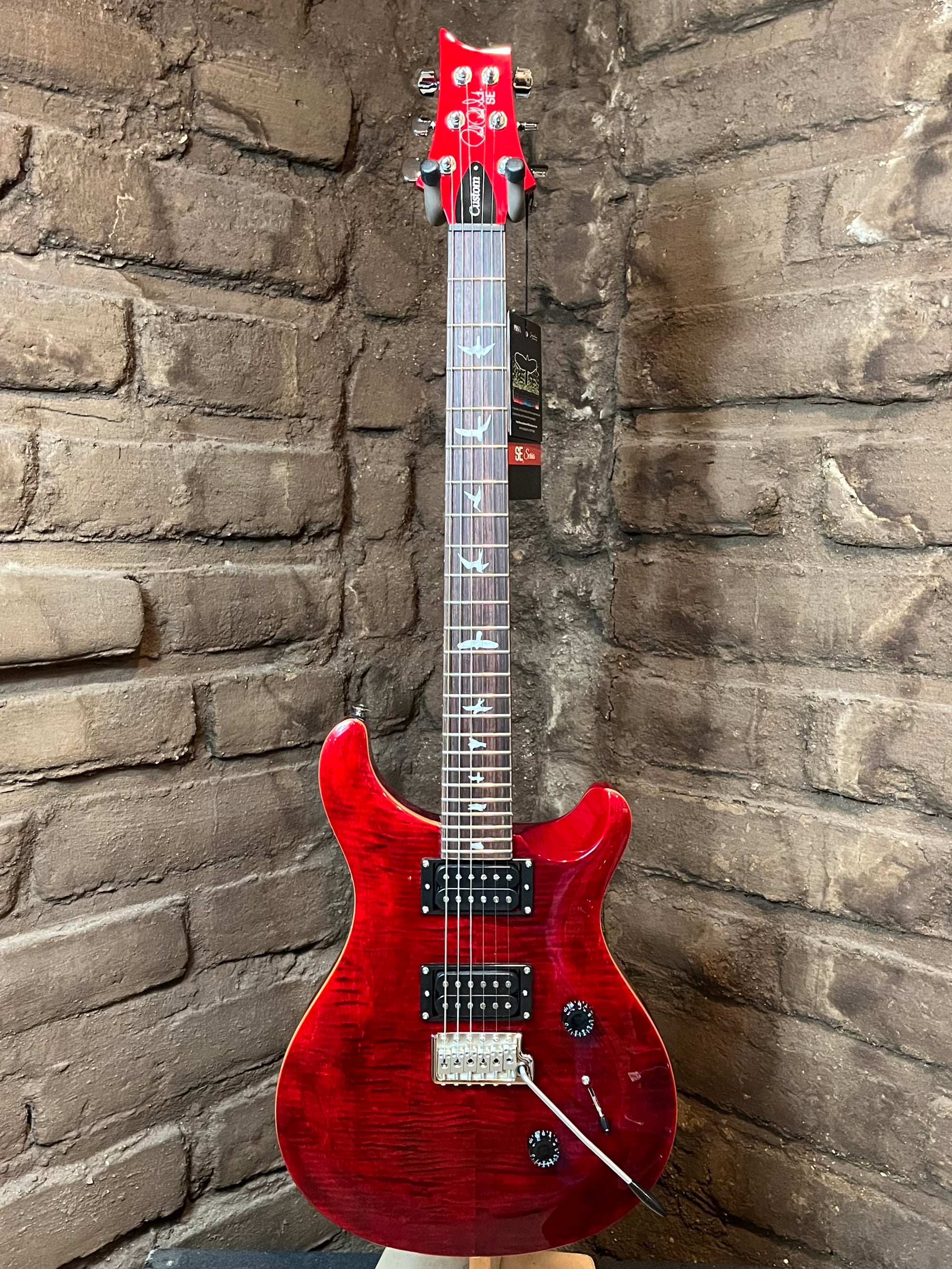 PRS SE Custom 24 Ruby (New) Limited Run Color!| Black Mountain Guitar Co