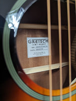
              Gretsch Limited-edition Jim Dandy Concert Solid Top Acoustic Guitar - Heritage Burst (New)
            