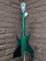 
              B.C. Rich - Rich Bich "Ten String" - Quilt-top Transparent Green (New)
            