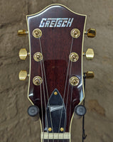 
              Gretsch LTD Broadkaster Semi-hollowbody Electric Guitar - Roundup Orange Stain (Scratched)
            