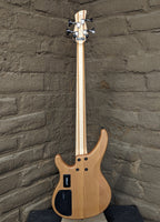 
              Yamaha TRBX604FM 4-string Bass Guitar - Natural Satin (New)
            