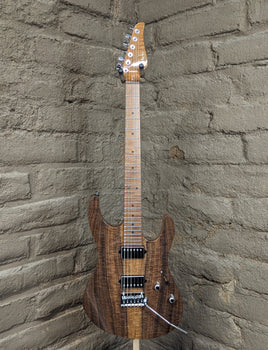Suhr Modern, Right-handed - Figured Walnut w/ Roasted Flame Maple Neck (New)
