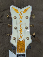 
              Gretsch G6136-55GE Vintage Select 1955 White Falcon - Vintage White, Cadillac Tailpiece (New)
            