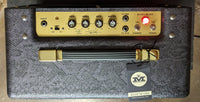 
              Magnatone Baby M-80 12-watt 1 x 10-inch Tube Combo Amplifier - Purple Python Tolex (New)
            