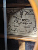 
              Alvarez Yairi DY77 Acoustic Guitar - Natural (Used)
            