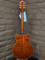 
              Gretsch LTD Broadkaster Semi-hollowbody Electric Guitar - Roundup Orange Stain (New)
            