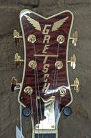 
              Gretsch LTD Falcon Jr. with Bigsby, Quilted Maple, Ebony Fingerboard Semi-Hollow Electric Guitar - Roundup Orange (New)
            