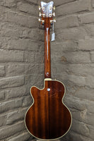 
              Gretsch LTD Falcon Jr. with Bigsby, Quilted Maple, Ebony Fingerboard Semi-Hollow Electric Guitar - Roundup Orange (New)
            