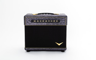 Magnatone Baby M-80 12-watt 1 x 10-inch Tube Combo Amplifier - Purple Python Tolex (New)
